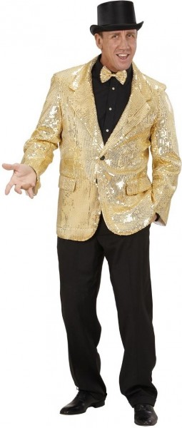 Showtime gold sequin jacket