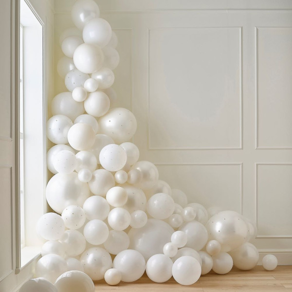 Guirnalda de globos Modern Luxe 120 piezas