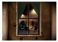 Vorschau: Halloween Horror Fensterbild 80cm x 120 cm