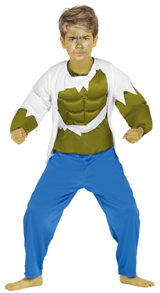 Muscular monster child costume