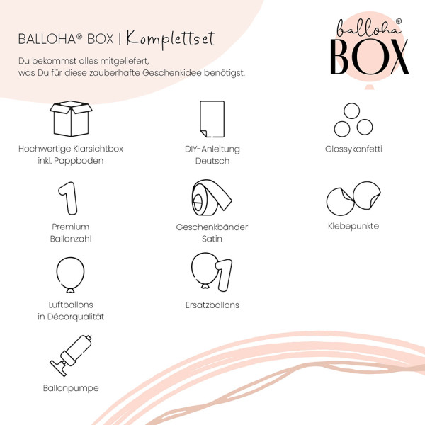 Balloha XL Geschenkbox DIY Pretty Pink 1 4
