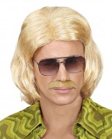 Preview: Blonde 70s wig Manfred