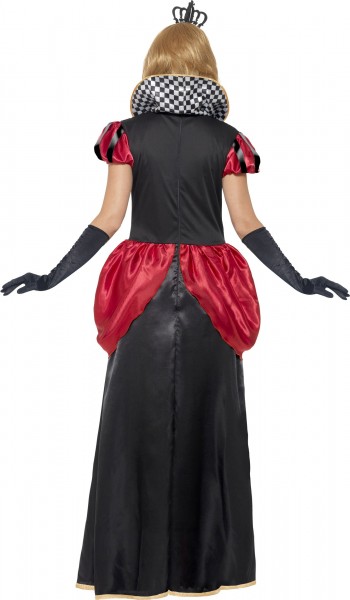 Glamorös Queen of Hearts Dress With Crown 2