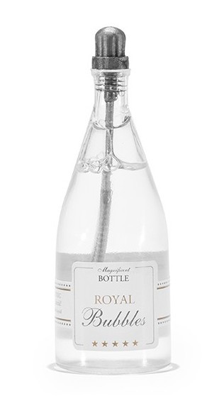 24 Seifenblasen Sektflaschen Royal Bubbles