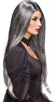 Aperçu: Perruque cheveux longs Priscilla gris