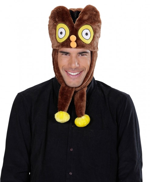 Cozy Huschu owl hat