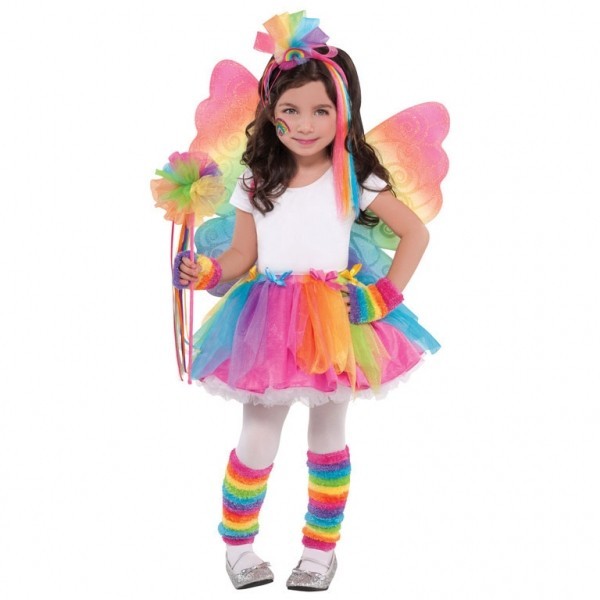 Rainbow fairy wings for kids