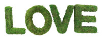 Preview: Moss letters - LOVE - 20cm