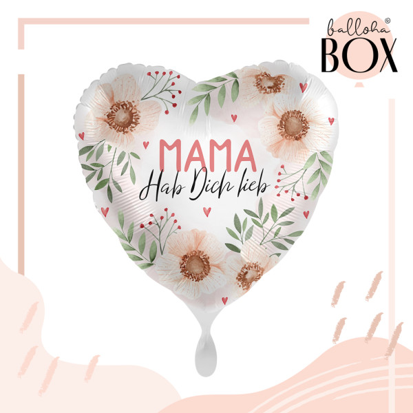 Balloha Geschenkbox DIY Love my Mum XL