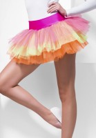 Widok: Kolorowa neonowa spódniczka tutu