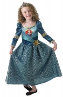 Preview: Princess Merida child costume with diadem