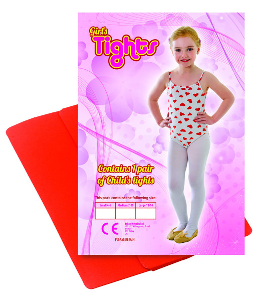 Red tights for children
