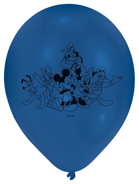 6 balonów Mickey Mouse & Friends 23cm 4