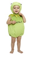 Kermit the frog baby jumpsuit costume