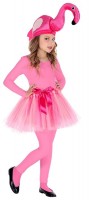 Preview: Sweet flamingo dressing set for children, 2-piece