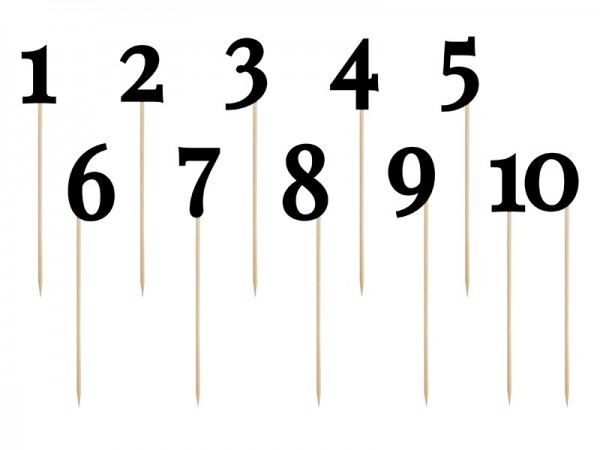 11 stecchetti con numeri