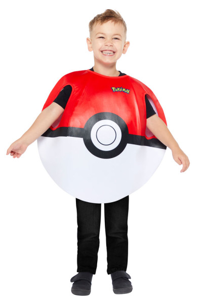 Disfraz infantil Pokeball Pokemon lanzar