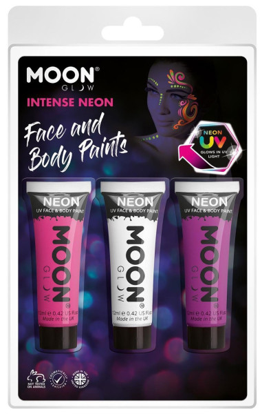 Moon Neon UV-make-up sprookje