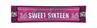 Blingbling Sweet 16 Banner 1.8mx 40cm