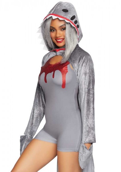 Sexy Horror Hai Kostüm Deluxe