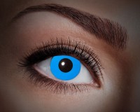 Widok: Niebieskie soczewki kontaktowe UV