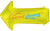 Preview: Beach Sign Foil Balloon