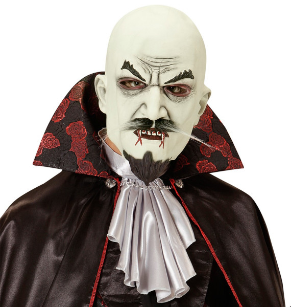 Vampire Monsieur Mask With Beard