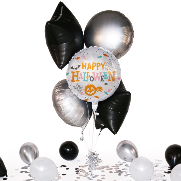 Heliumballon in der Box Happy Halloween