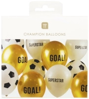 Förhandsgranskning: 12 Perfect Goal ballonger 30cm