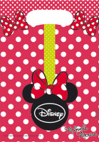 6 sacchetti regalo mondo Minnie Mouse Sparkling Jewel