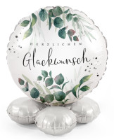 Vorschau: Stehendes Ballon Bouquet-Set Glückwunsch