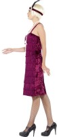 Preview: Jessy Jazz Flapper costume wine red