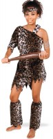 Flauschiges Leo Steinzeit Kostüm Für Damen