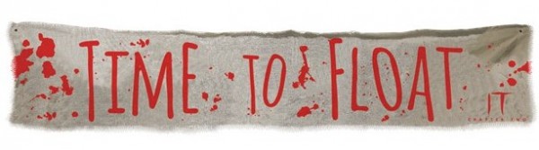 Pennywise Time to Float Jute Banner