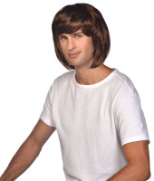 Brown 70s wig Eric