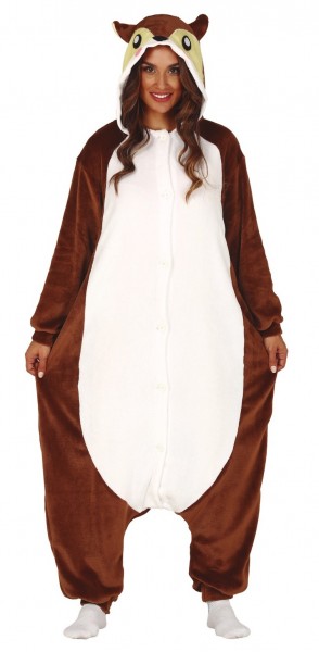 Fluffy squirrel costume