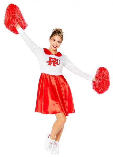 Deluxe Cheerleader Damen Kostüm Sandy 4