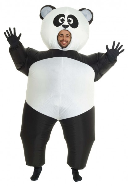 Aufblasbares Mega Panda Kostüm