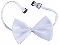 Bow tie in white