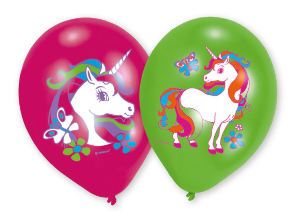 6 balloons Magic rainbow unicorn