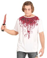 Vista previa: Camisa de carnicero ensangrentada para adulto
