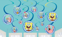 12 Spongebob Spiral-Hänger