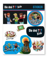 Die drei Fragezeichen Kids Sticker Bogen