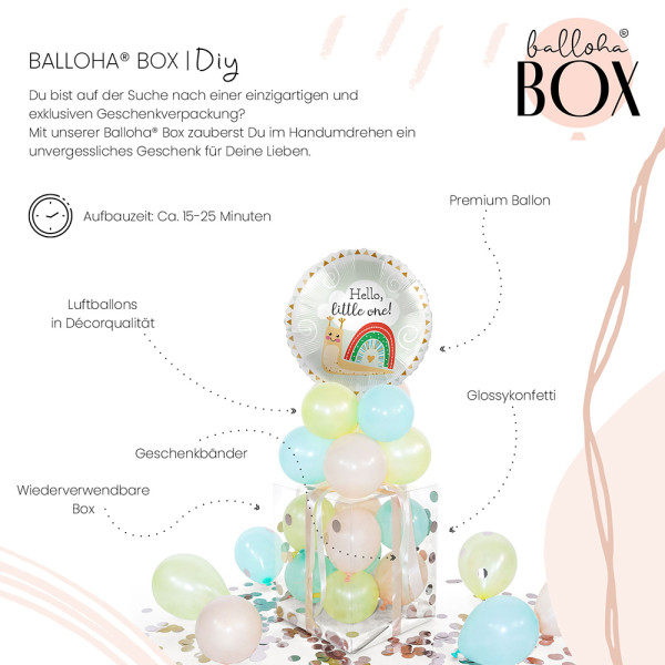 Balloha Geschenkbox DIY Sweet Baby Snail XL 3