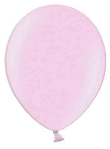 50 party star metallic balloons light pink 27cm