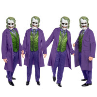 Oversigt: Joker Film kostume til mænd