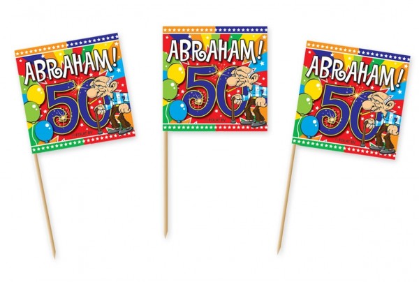 50 Abraham Party Spieße