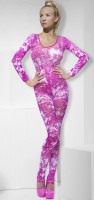 Preview: Palina pink catsuit for women