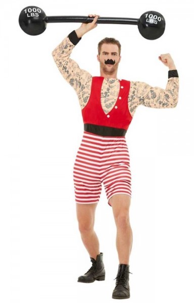 Circus weightlifter costume for men 2