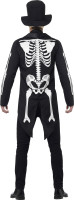 Preview: Skeleton Tuxedo Costume for Men